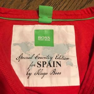 Hugo Boss special edition Spain shirt red
